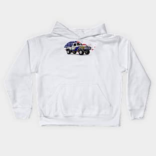 F100 USA Print Kids Hoodie